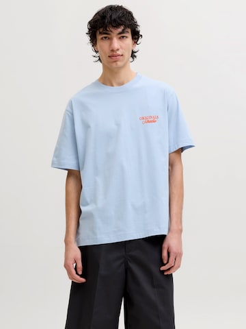 JACK & JONES Тениска 'JORNorrebro' в синьо: отпред