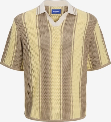 Pull-over JACK & JONES en beige : devant