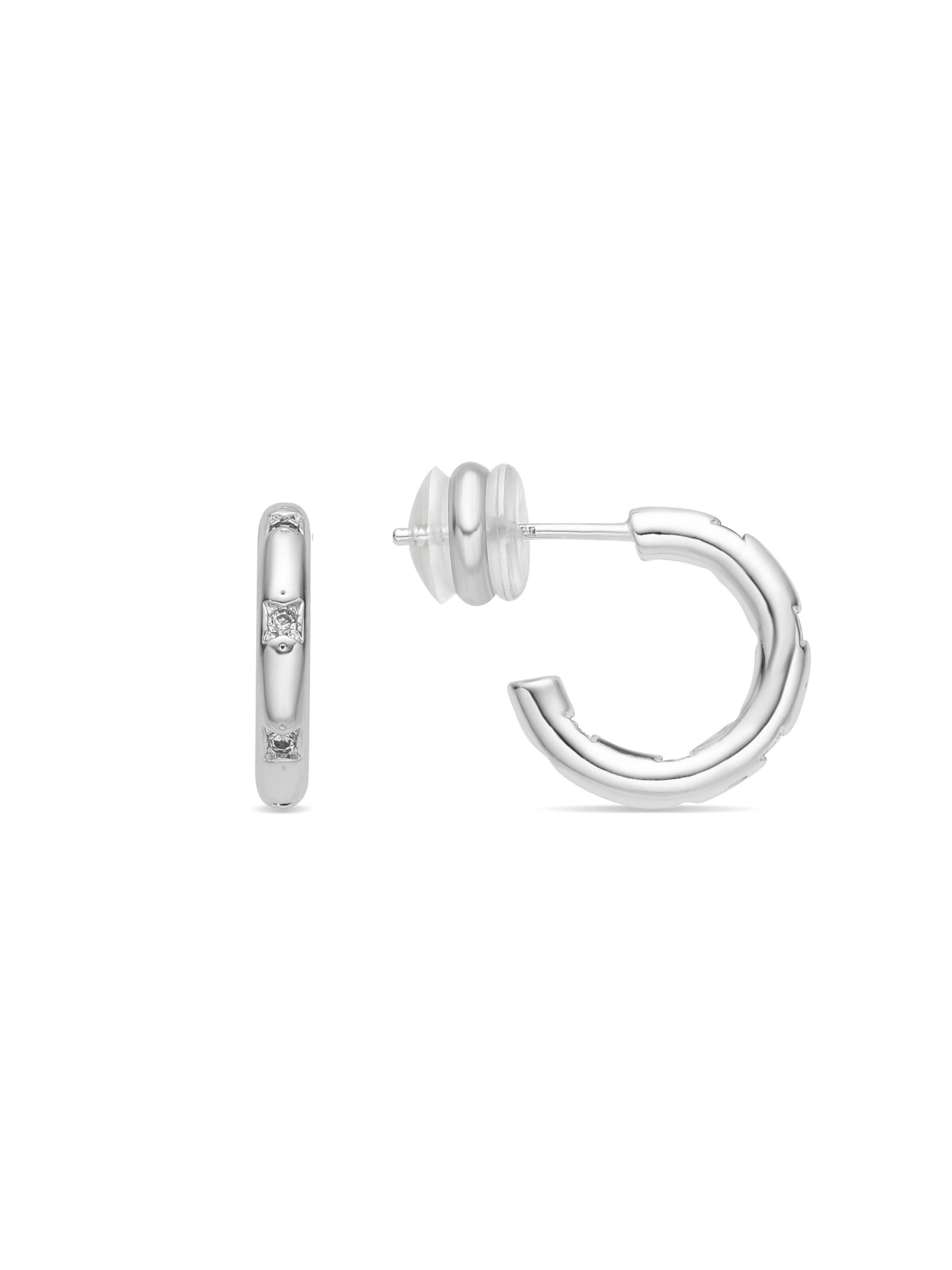 Luxenter Earrings 'Sisah' in Silver