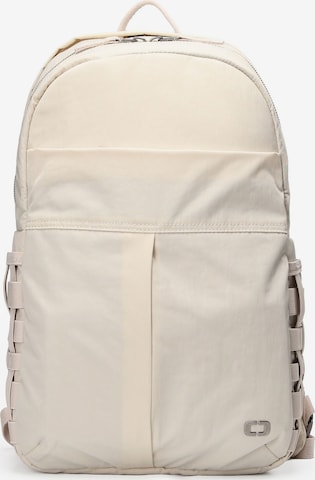 Zaino 'Rise' di Ogio in bianco: frontale