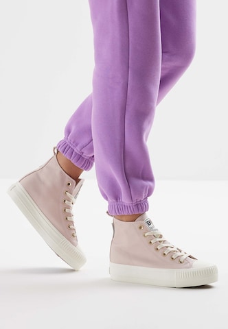 BRITISH KNIGHTS Sneaker high 'KAYA' i pink
