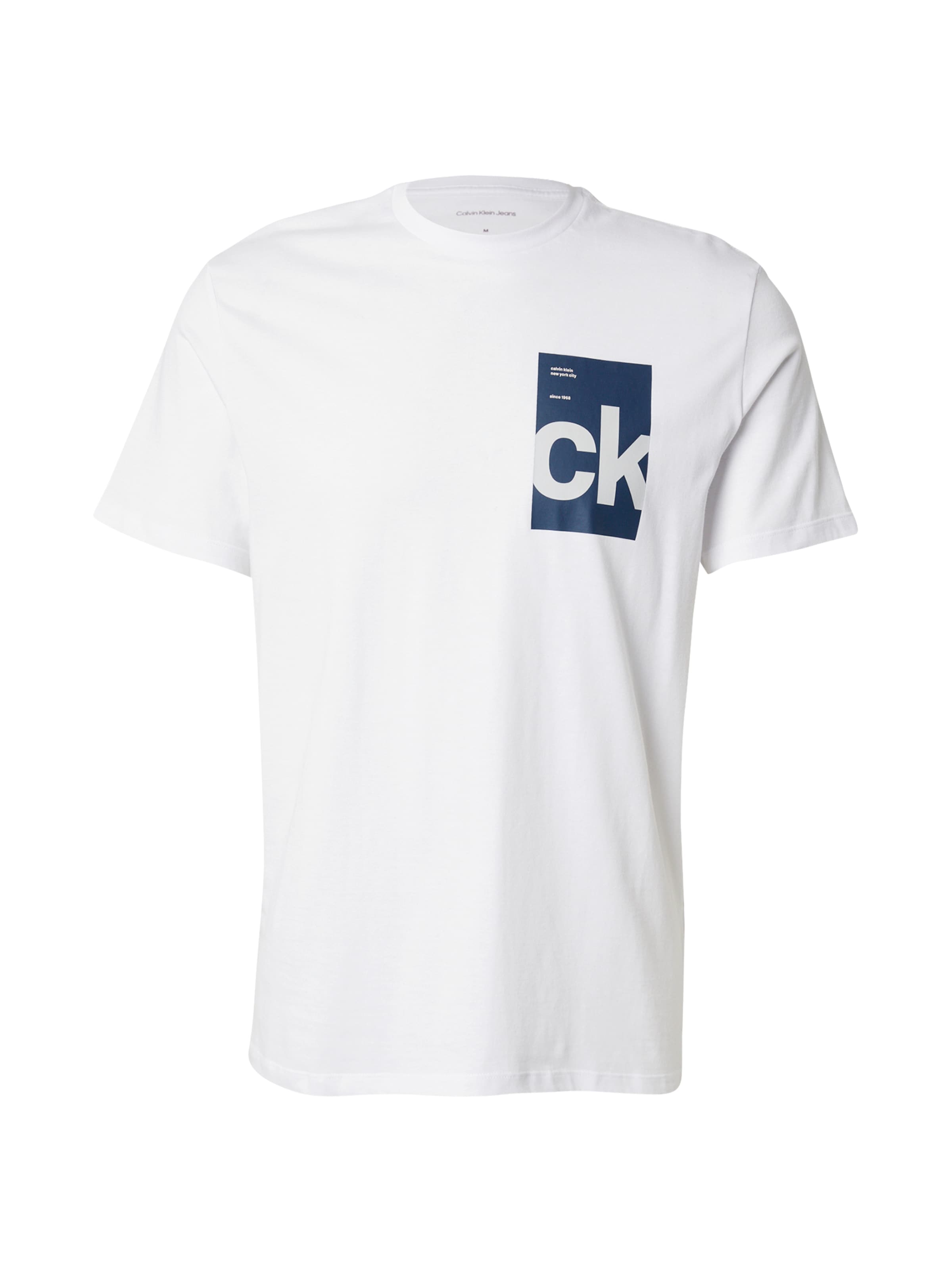 Calvin Klein Jeans T-Shirt in Weiß: Vorderseite