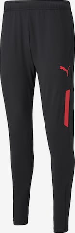 PUMA Workout Pants in Black: front