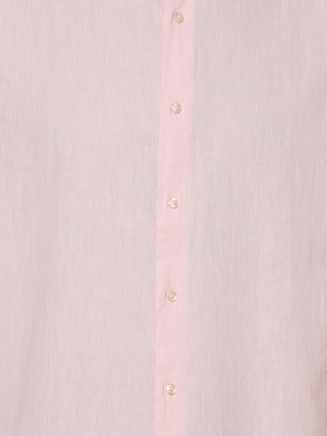 Nils Sundström Regular fit Button Up Shirt in Pink