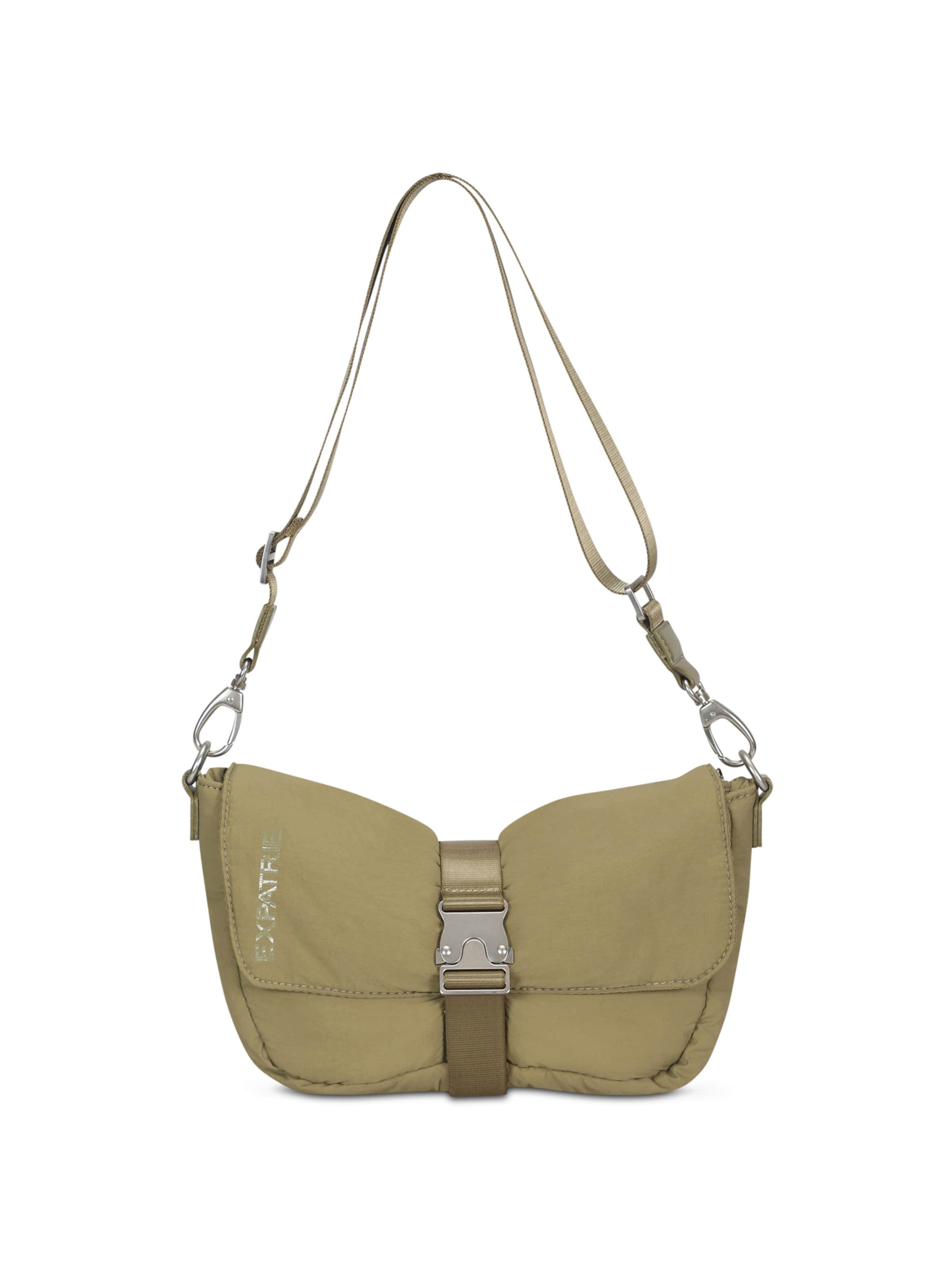 Sac à bandoulière 'Bobby' Expatrié en vert : devant