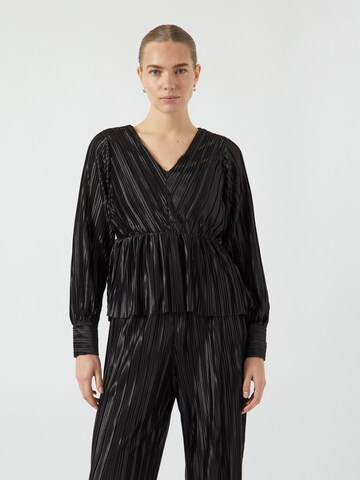 YAS Bluse 'YASStorma' i sort: forside