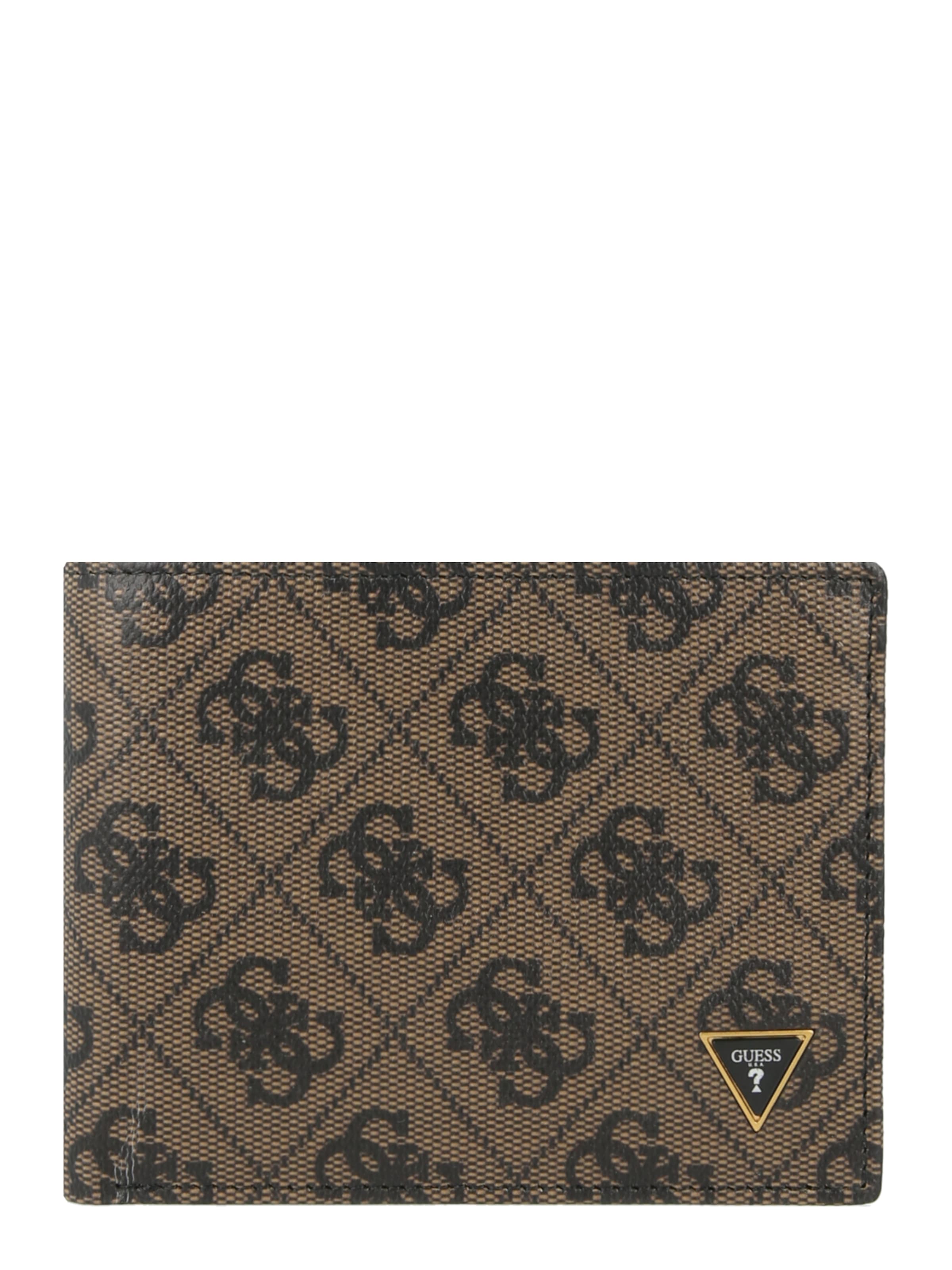 GUESS Wallet 'VEZZOLA' in Brown: front