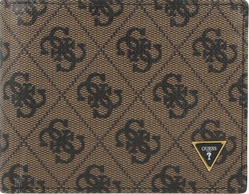 GUESS Wallet 'VEZZOLA' in Brown: front