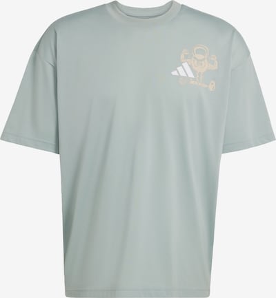 ADIDAS PERFORMANCE Toiminnallinen paita 'Fun' värissä beige / minttu / valkoinen, Tuotenäkymä