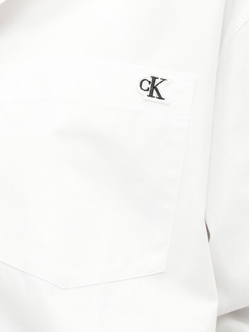 Calvin Klein Jeans Bluza | bela barva