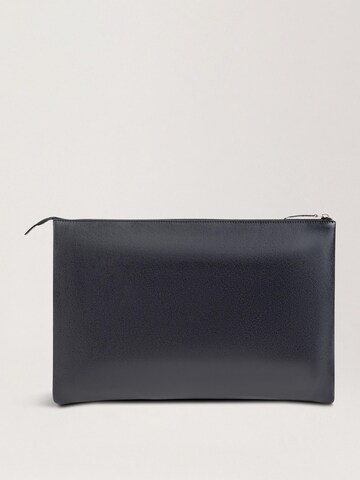 NEGOTIA Leather Laptoptas 'Notion 15.6 inch' in Zwart