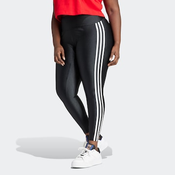 ADIDAS ORIGINALS Skinny Παντελόνι φόρμας σε μαύρο