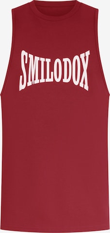 Smilodox Shirt 'Classic Pro' in Red: front