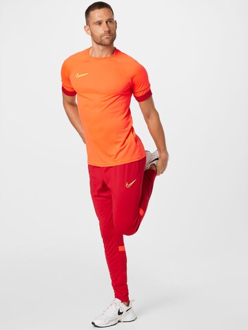 NIKE Funktionsskjorte 'Academy 21' i orange