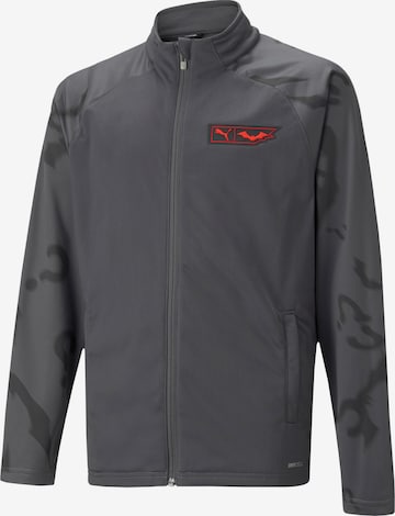 PUMA Urheilutakki värissä harmaa: etupuoli