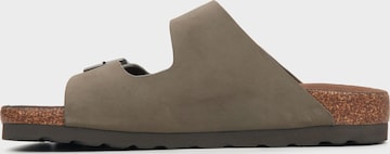 Estro Sandalen '918-1' in Groen: voorkant