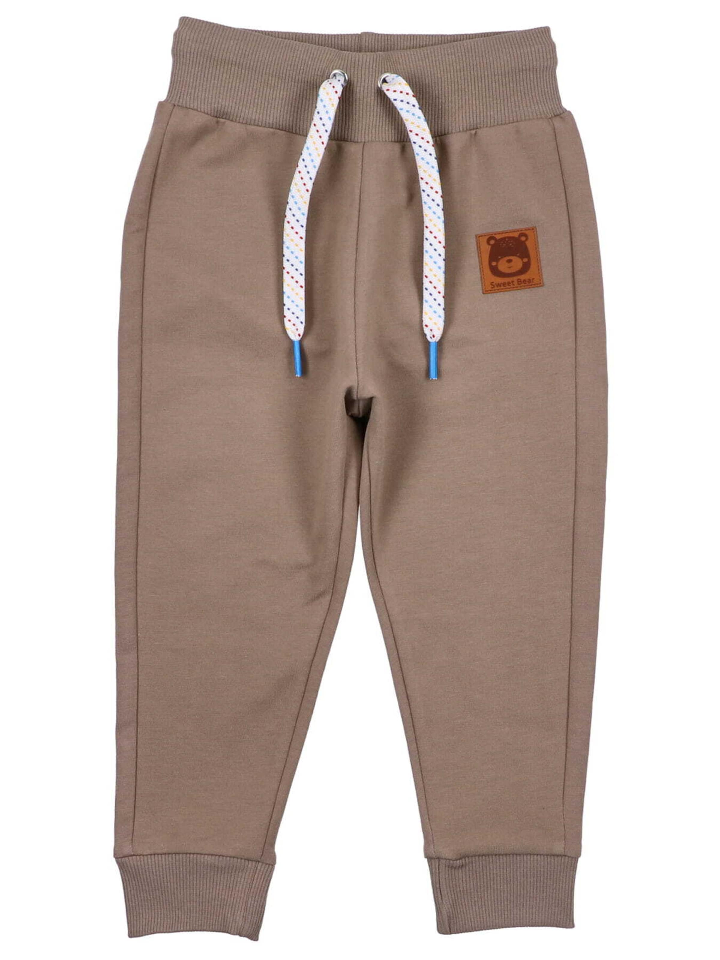 NINI Tapered Hose in Braun: Vorderseite