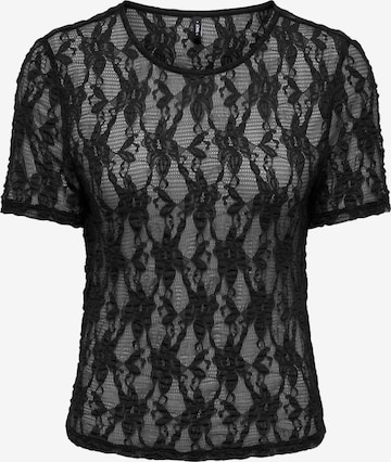 ONLY T-Shirt 'ONLAlba' in Schwarz: Vorderseite