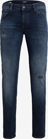 Jack & Jones Plus - Skinny Calças de ganga 'Liam' em azul: frente