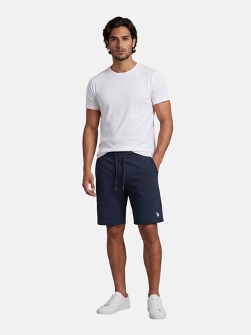 Regular Pantalon U.S. POLO ASSN. en bleu