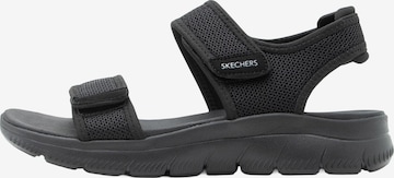 SKECHERS Sandaalit 'SUMMITS CUTE MARK' värissä musta: etupuoli