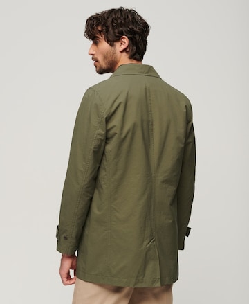 Manteau mi-saison 'Merchant' Superdry en vert