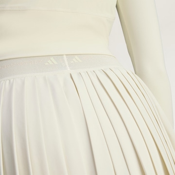 ADIDAS BY STELLA MCCARTNEY - Saia de desporto 'Training Pleated' em branco