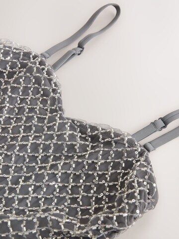 Body a maglietta di Lipsy in grigio