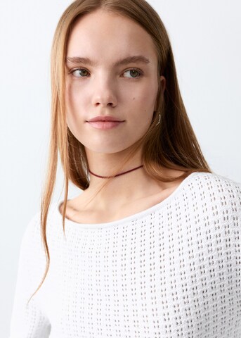 MANGO TEEN Pullover 'Cosmo' in Weiß