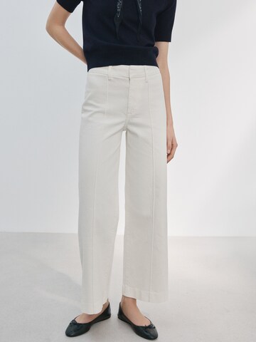 MANGO Bő szár Farmer 'PALOMA' - fehér: elől