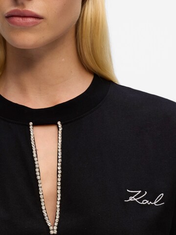 Maglietta di Karl Lagerfeld in nero
