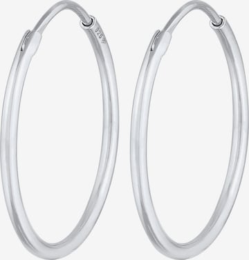 Boucles d'oreilles ELLI en argent : devant