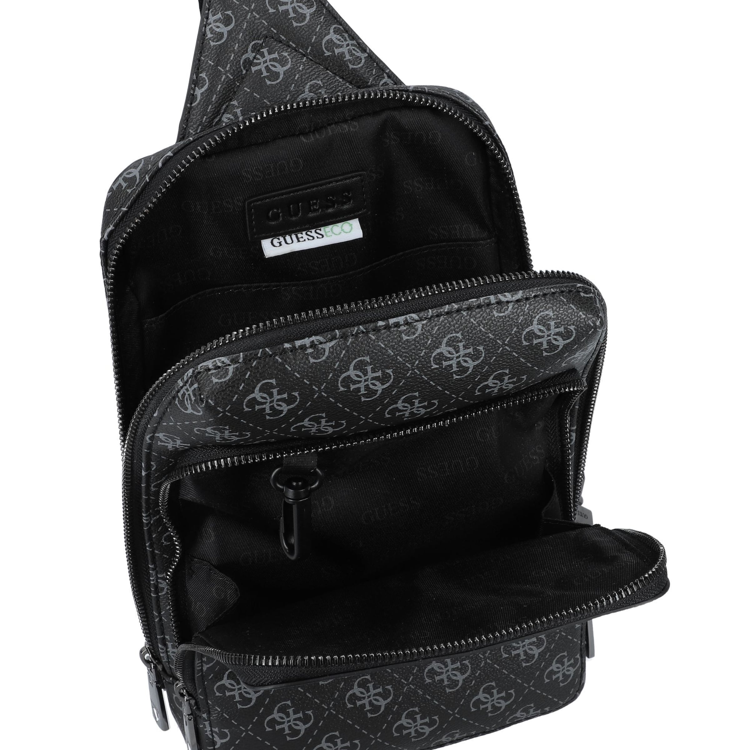 GUESS Rucksack 'Milano' in Schwarz