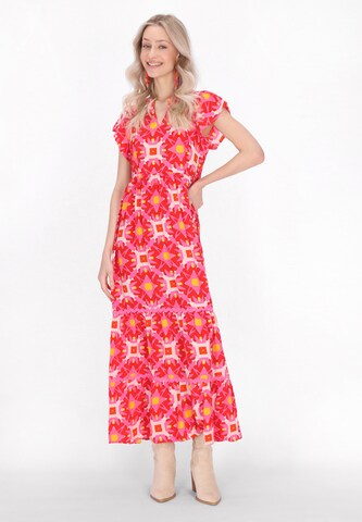 IZIA Shirt dress in Pink