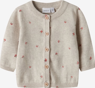 NAME IT Cardigan i beige: forside