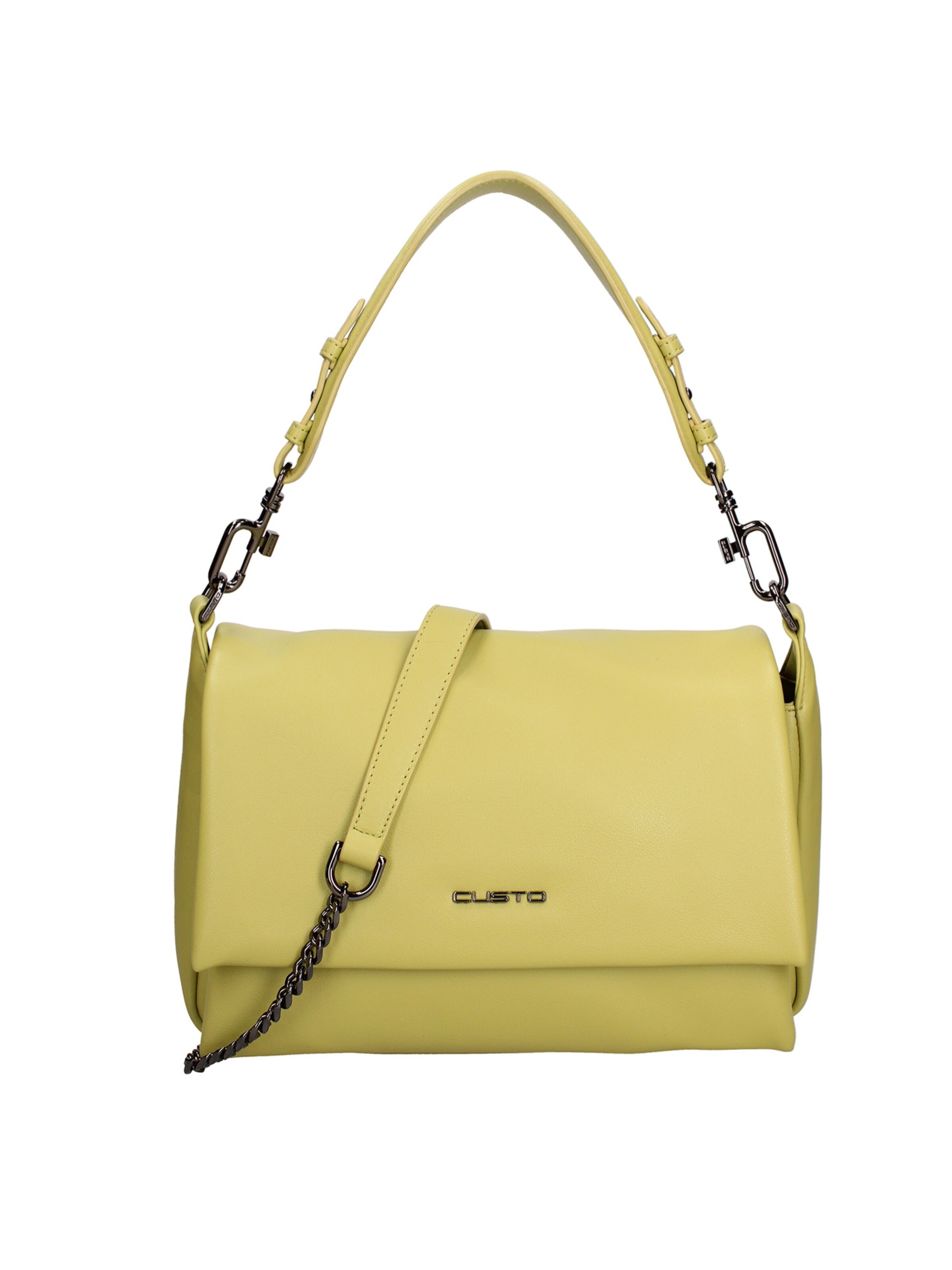 Borsa a spalla di Custo Barcelona in verde: frontale