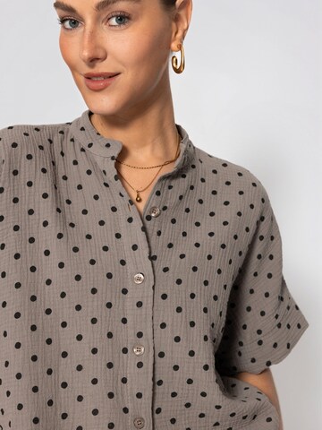 SASSYCLASSY Blouse in Grey