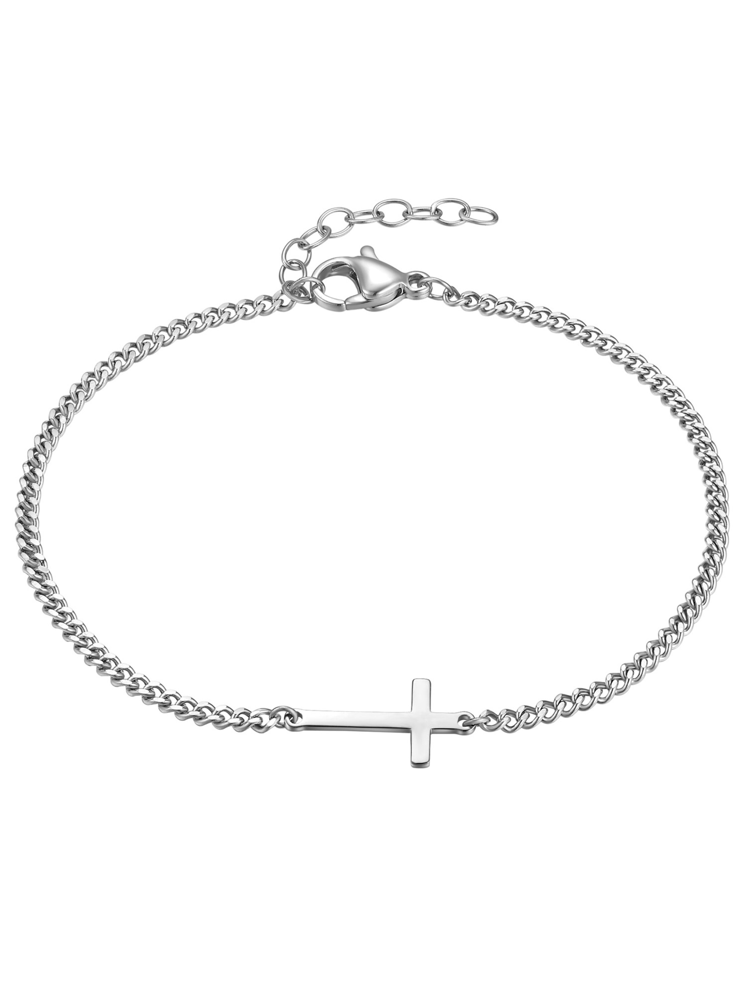 True Rebels Armband in Silber: Vorderseite