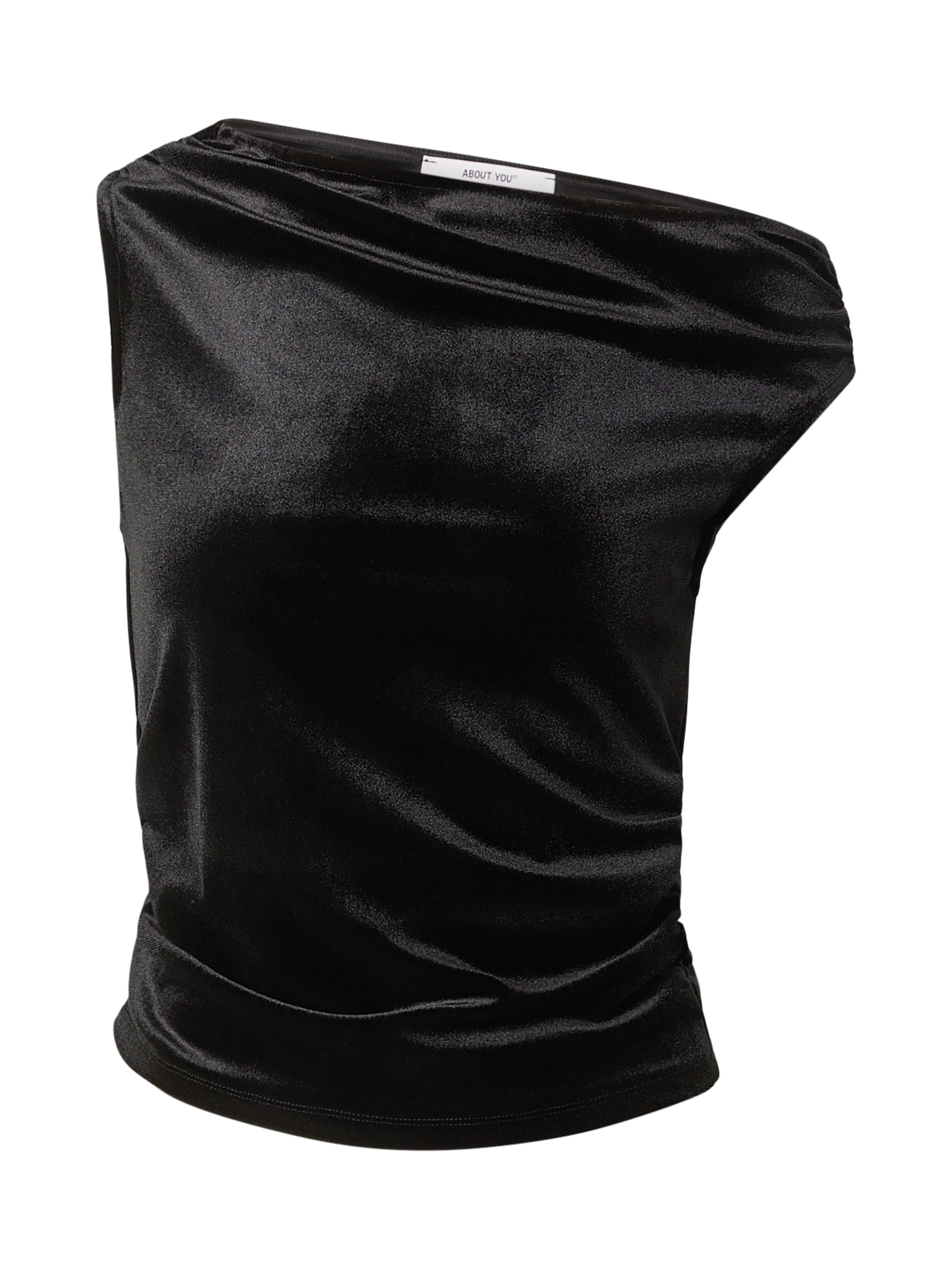 ABOUT YOU Top 'Maribelle' in Schwarz: Vorderseite