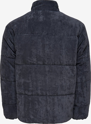 Only & Sons Between-Season Jacket 'Cash' in Grey