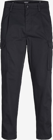 Pantalon cargo JACK & JONES en noir : devant