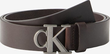 Calvin Klein Opasek – hnědá: přední strana