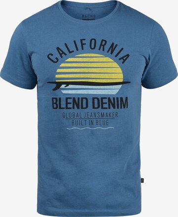 BLEND T-Shirt 'Califo' in Blau: predná strana
