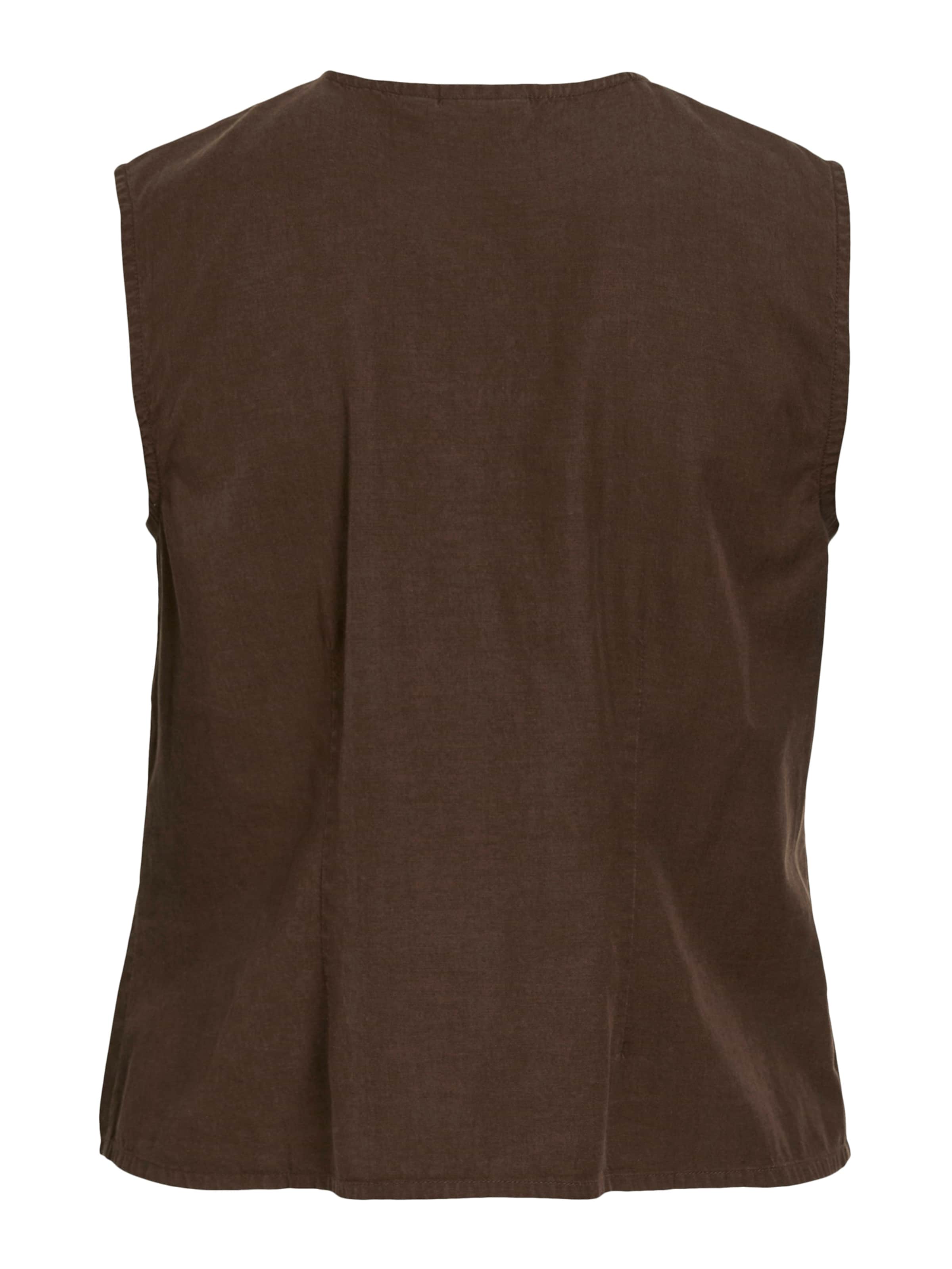 Chemisier 'VITEVIRA' VILA en marron