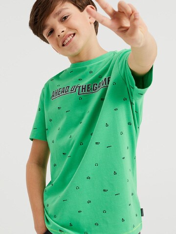 T-Shirt WE Fashion en vert