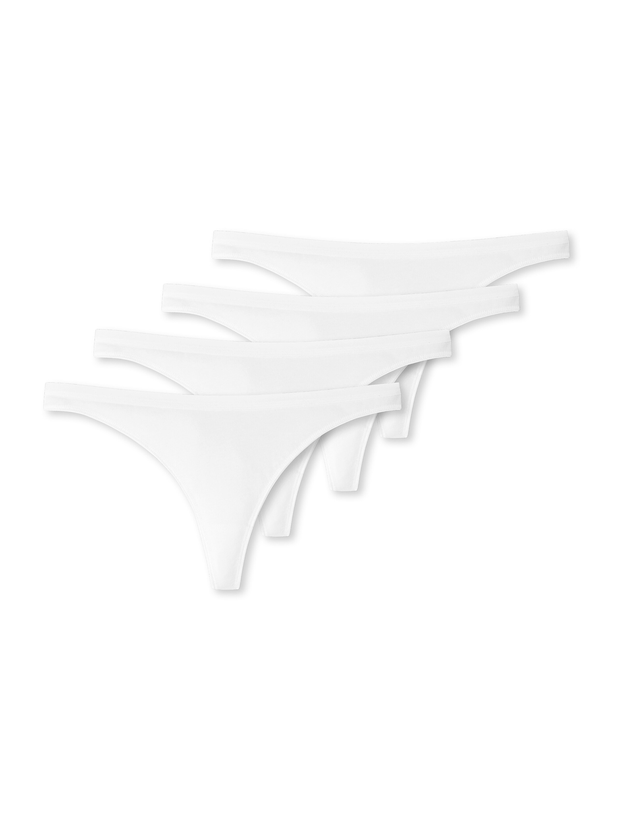 SCHIESSER String ' Serie 95-5 ' in White: front