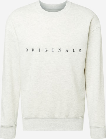 JACK & JONES Sweatshirt 'Copenhagen' in Weiß: predná strana