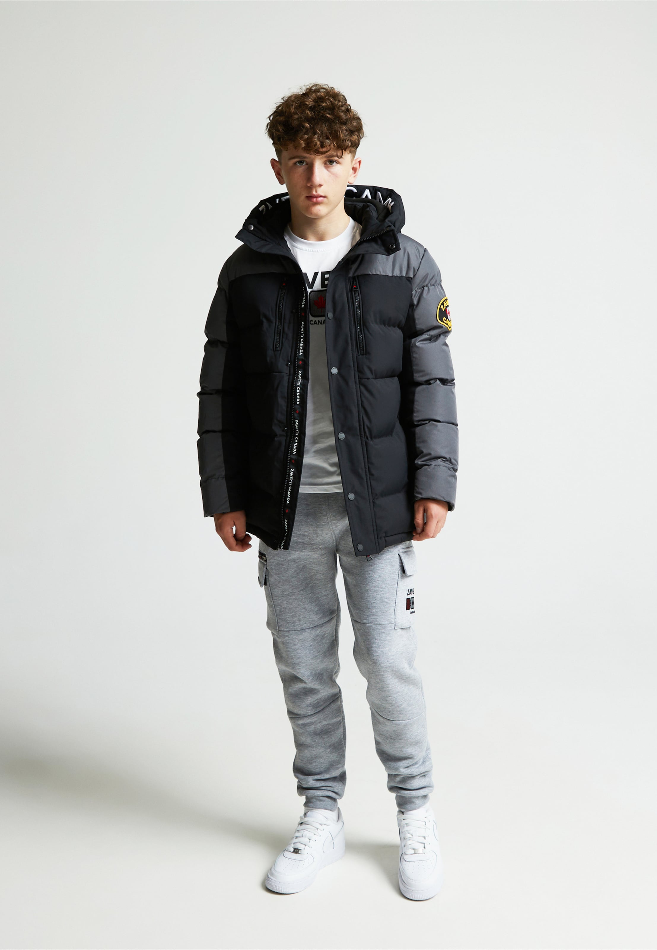 Zavetti Canada Winterjas 'Raffino' in Zwart | ABOUT YOU
