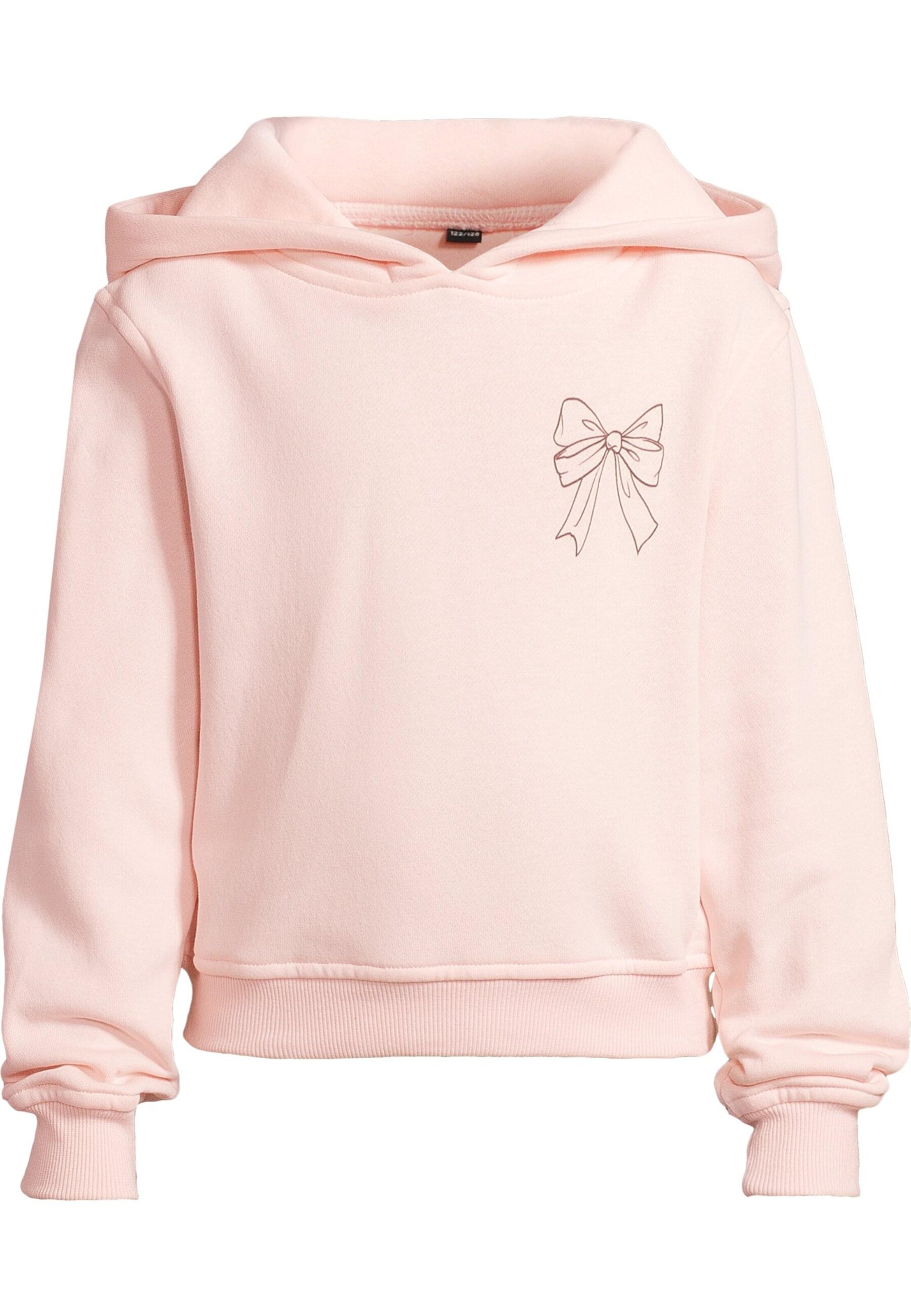 Urban Classics Sweatshirt 'Bow' in 110 in Rose / Black, Item view