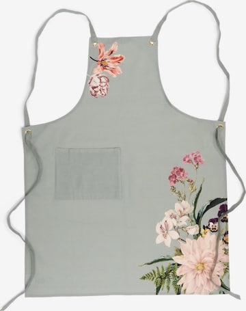 ESSENZA Apron in Green: front
